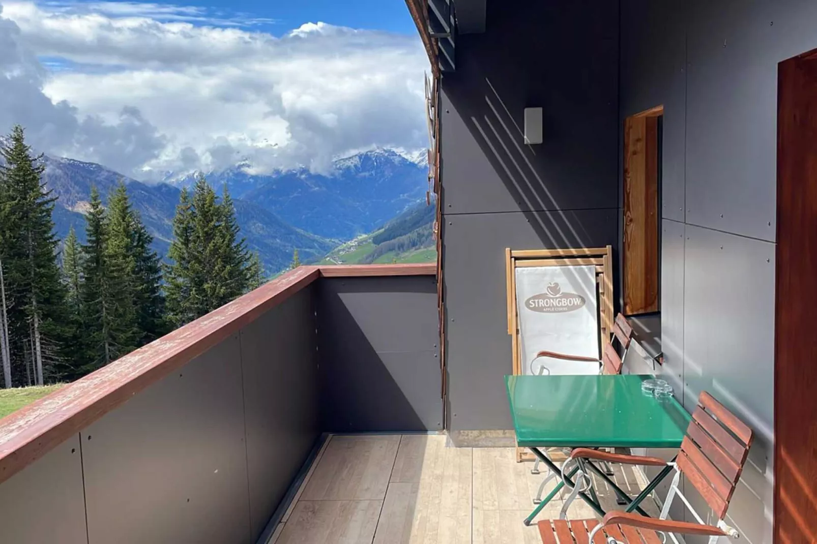 Naviser Hütte Wohnung Grief 143-Terrace balcony