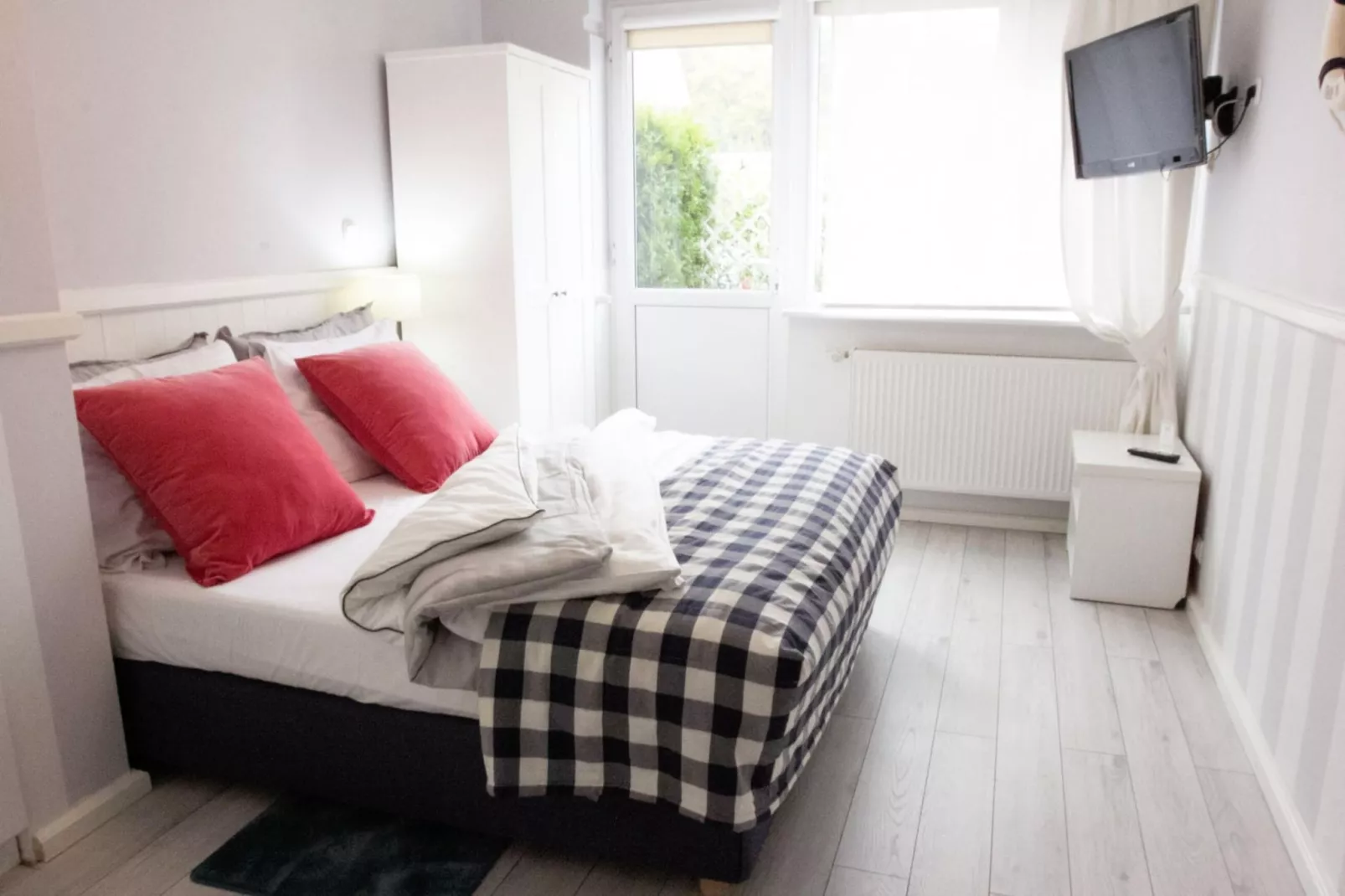 Studio 2-osobowe parter-Schlafzimmer
