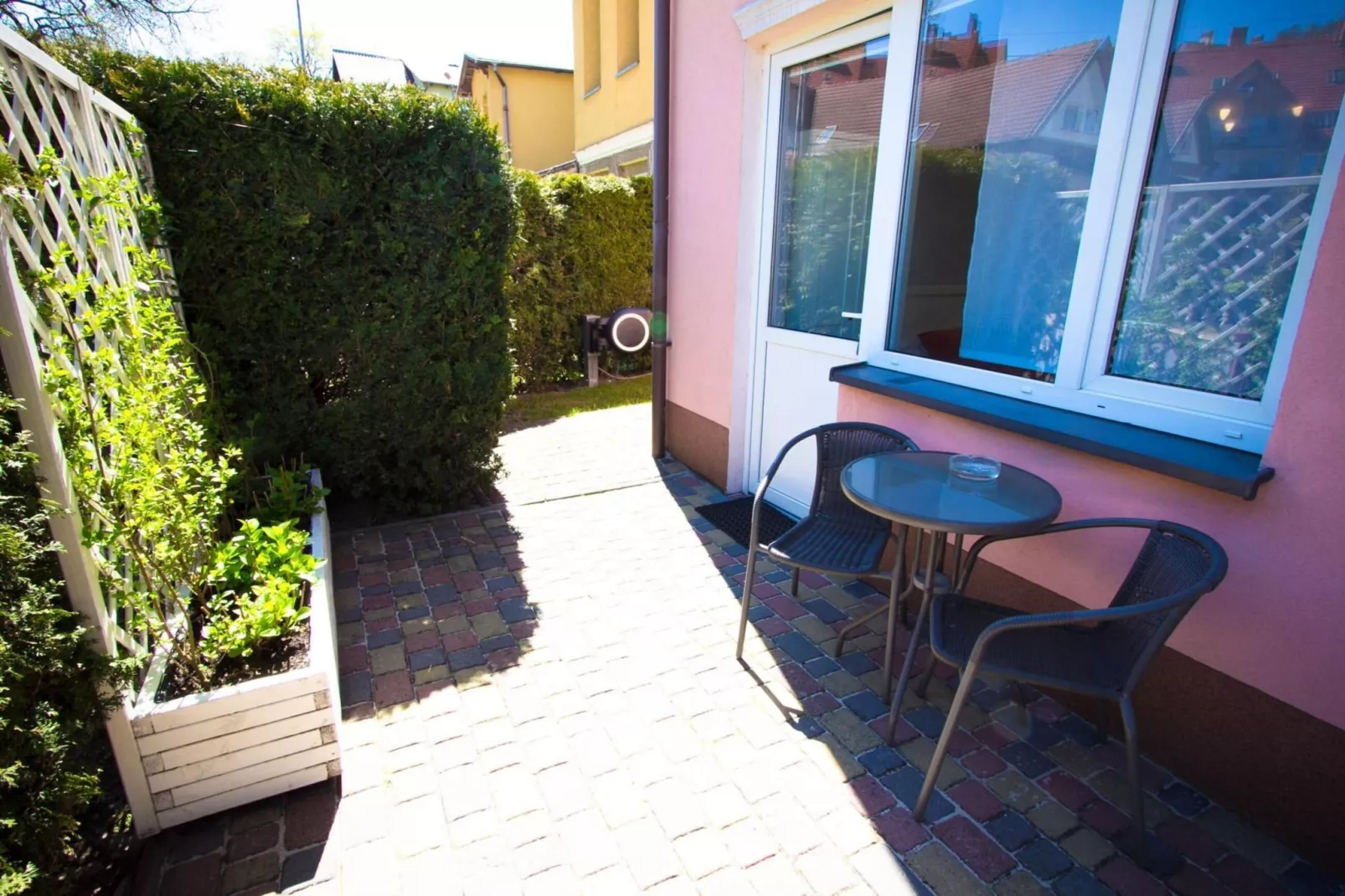 Studio 2-osobowe parter-Außenbereich