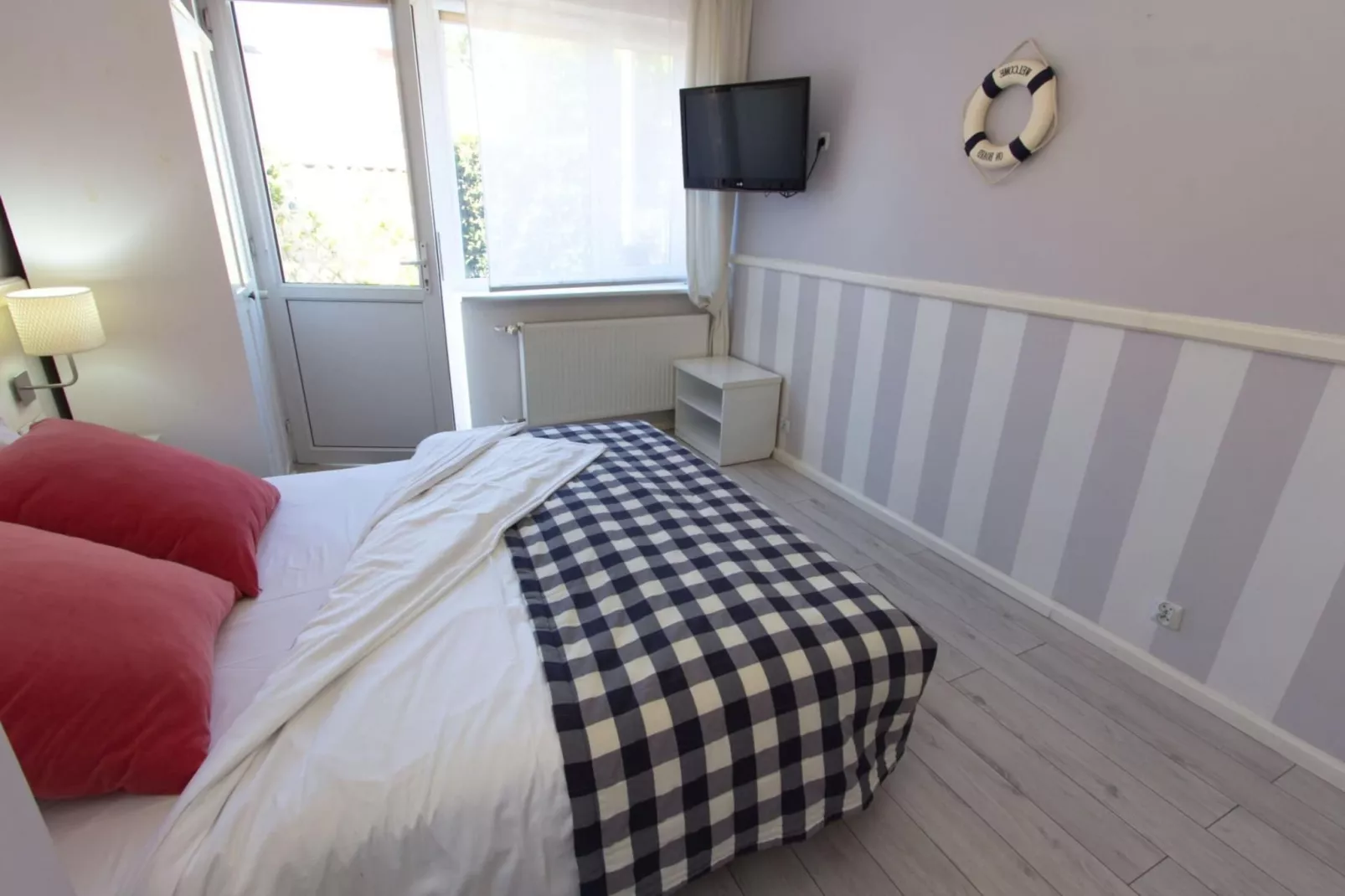 Studio 2-osobowe parter-Schlafzimmer