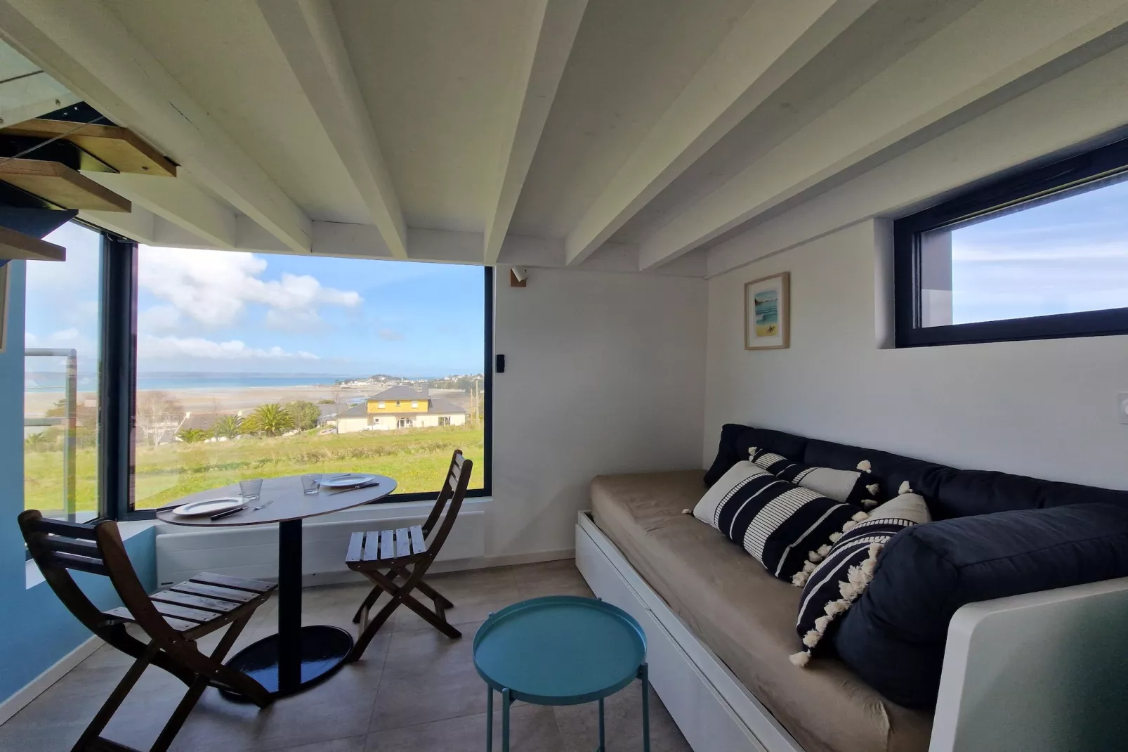 Studio haut Locquirec-Living room
