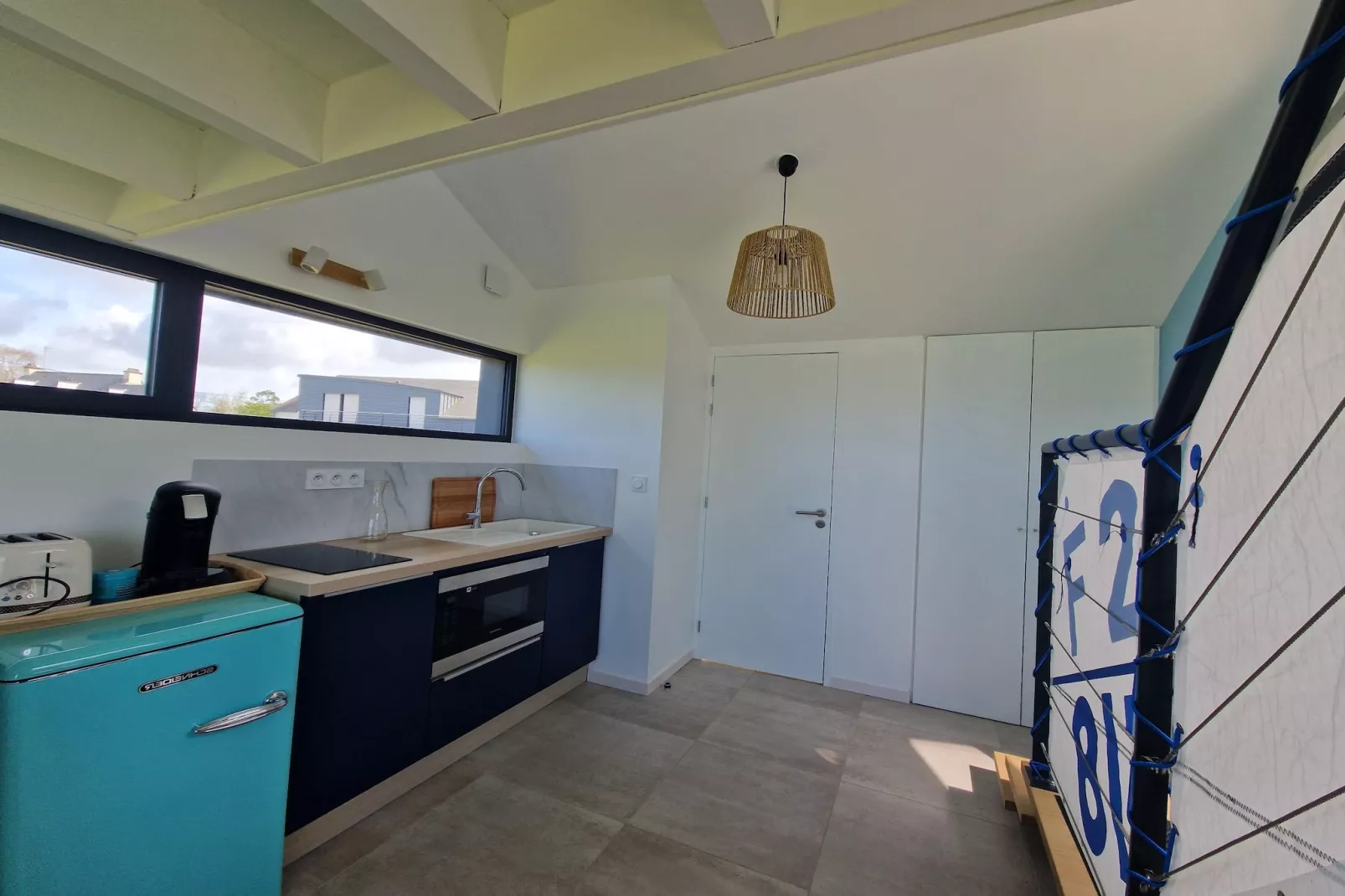 Studio haut Locquirec-Kitchen