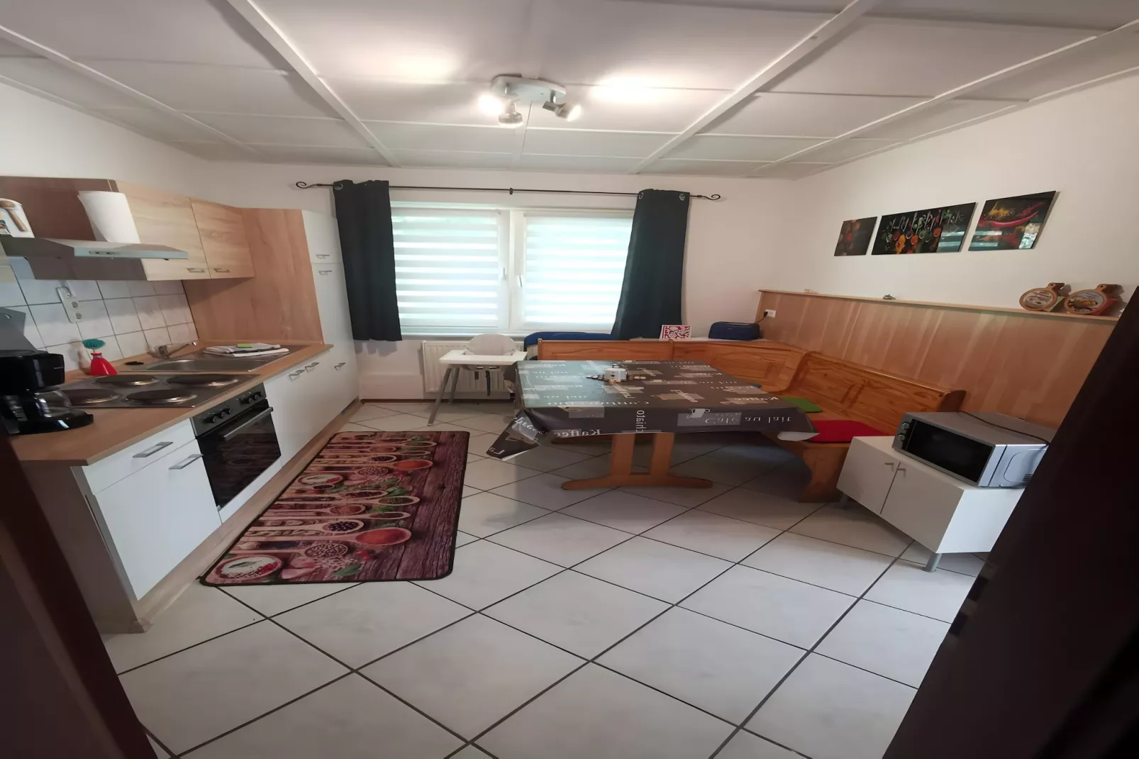Ferienwohnung am Goldberger See-Kitchen