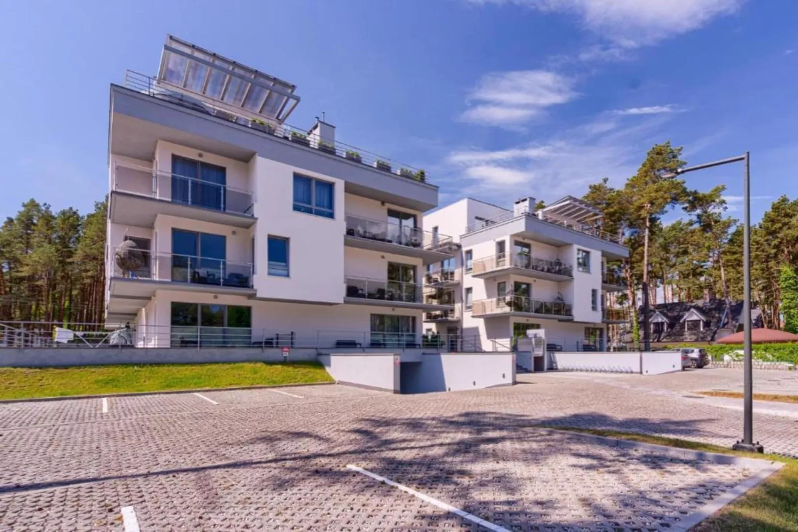 Apartament 2-pokojowy dla 6 osób Grunwaldzka 12c4 Pobierowo-Exterior summer