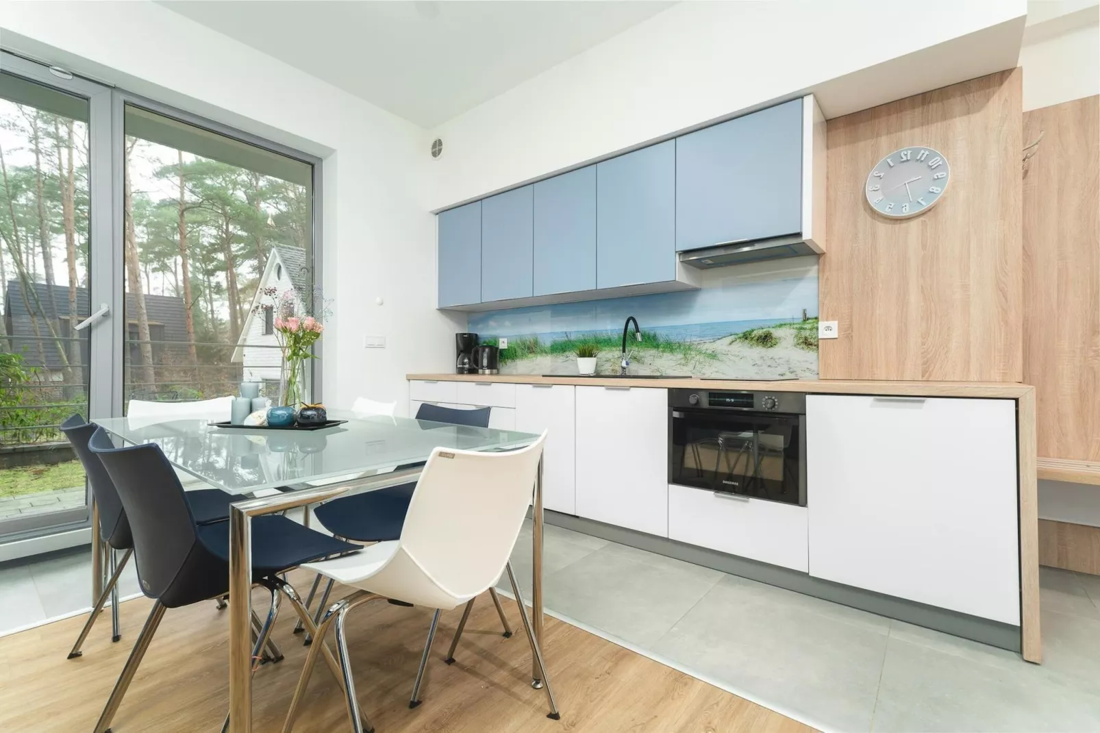 Apartament 2-pokojowy dla 6 osób Grunwaldzka 12c4 Pobierowo-Kitchen