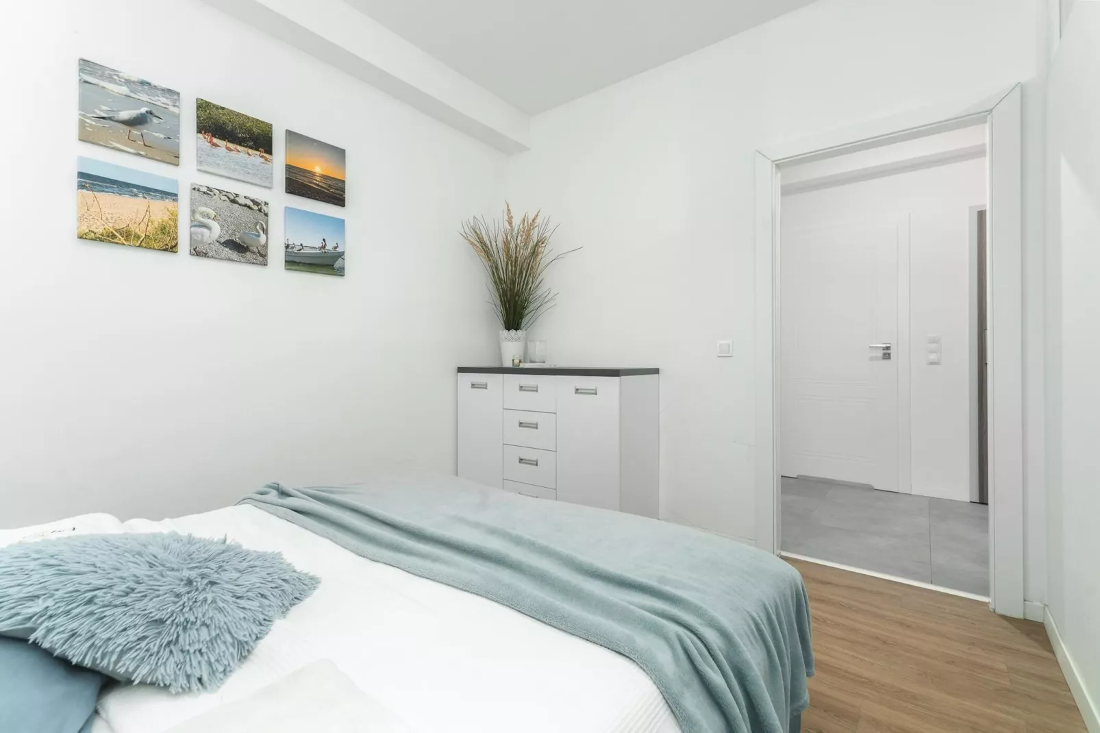 Apartament 2-pokojowy dla 6 osób Grunwaldzka 12c4 Pobierowo-Bedroom