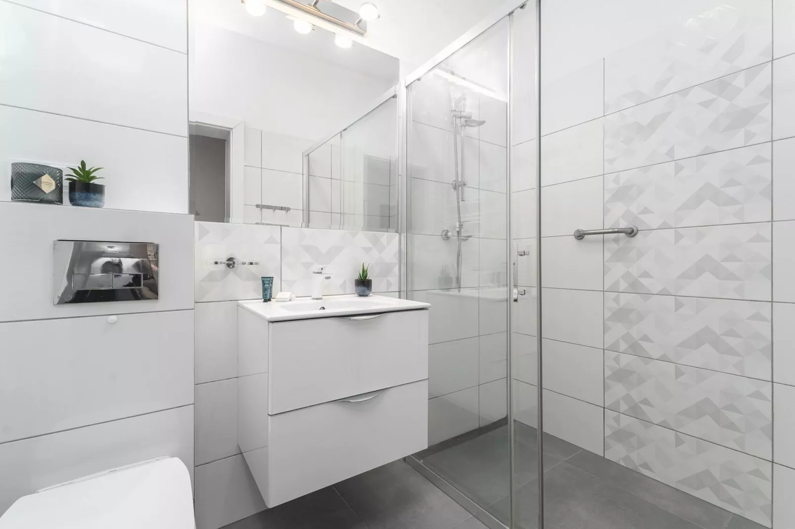 Apartament 2-pokojowy dla 6 osób Grunwaldzka 12c4 Pobierowo-Bathroom