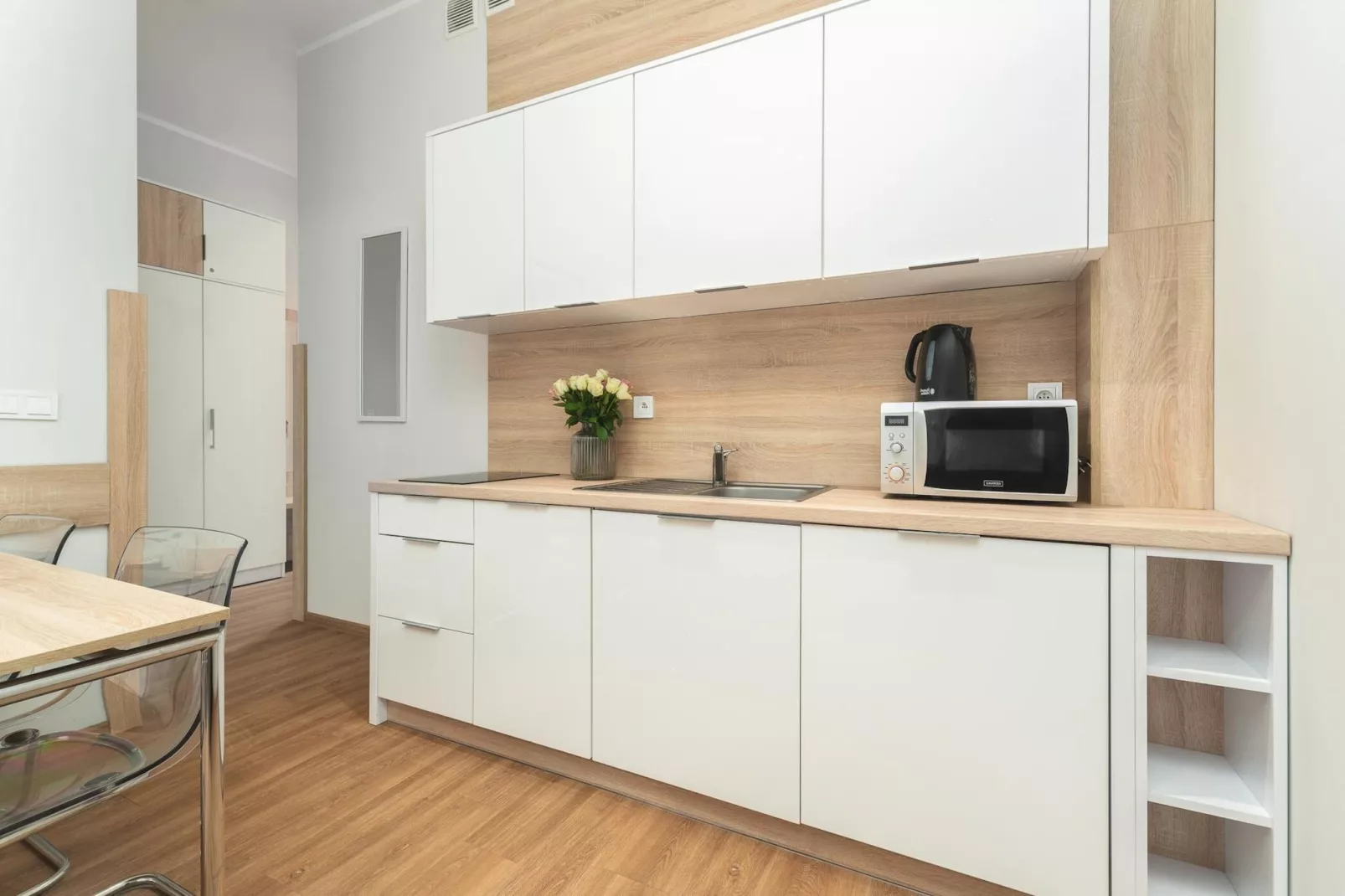 Apartament dla 4 osób Grunwaldzka 12c23 Pobierowo-Kitchen