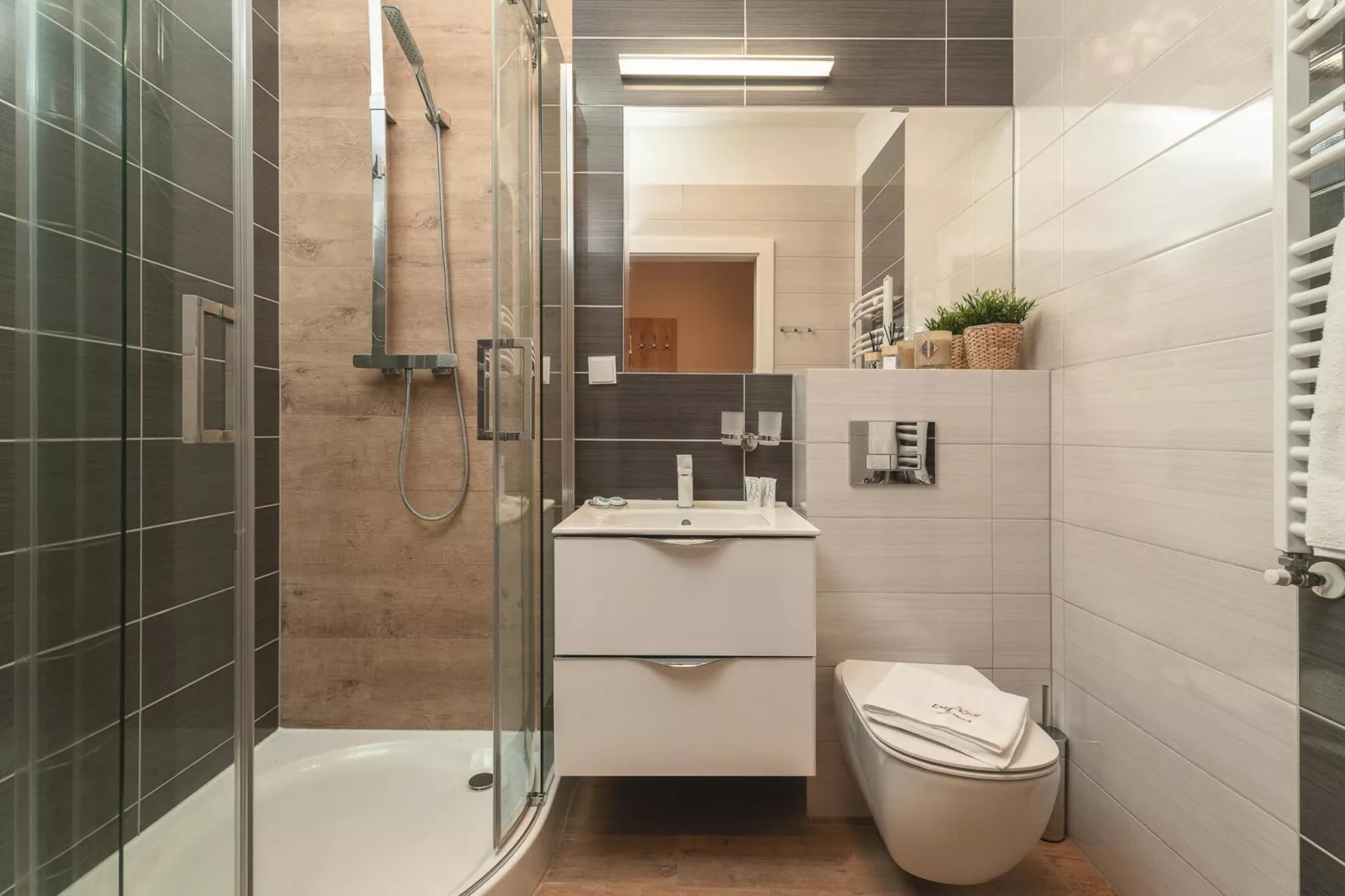 Apartament dla 4 osób Grunwaldzka 12c23 Pobierowo-Bathroom