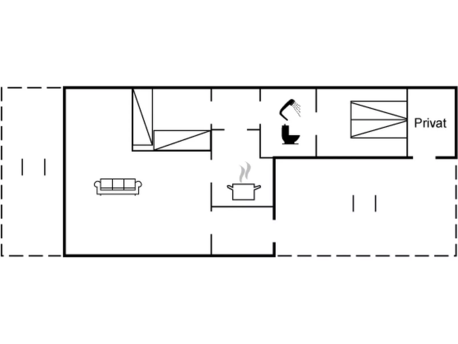 "Eino" - 150m from the sea-Inside