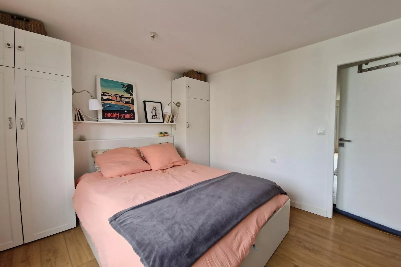 Appartement Bénodet-Schlafzimmer
