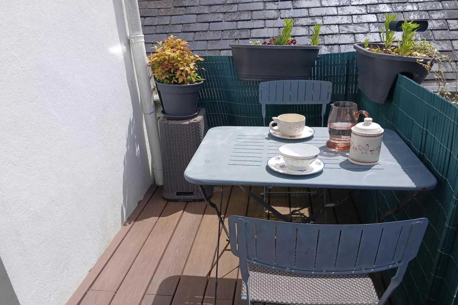 Appartement Bénodet-Terrassenbalkon