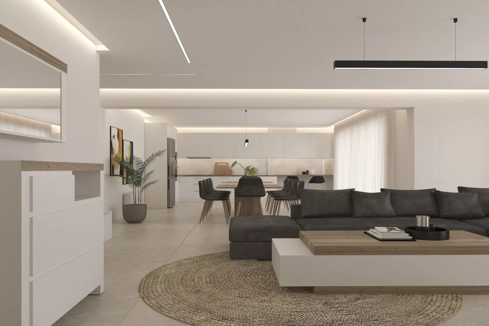 Gaia Villa-Aether group villas-Living room