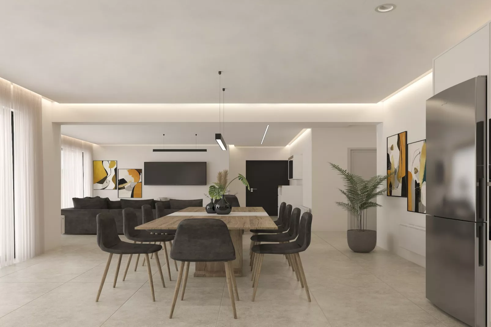 Gaia Villa-Aether group villas-Dining room