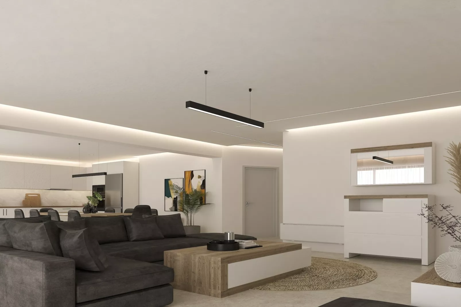 Gaia Villa-Aether group villas-Living room