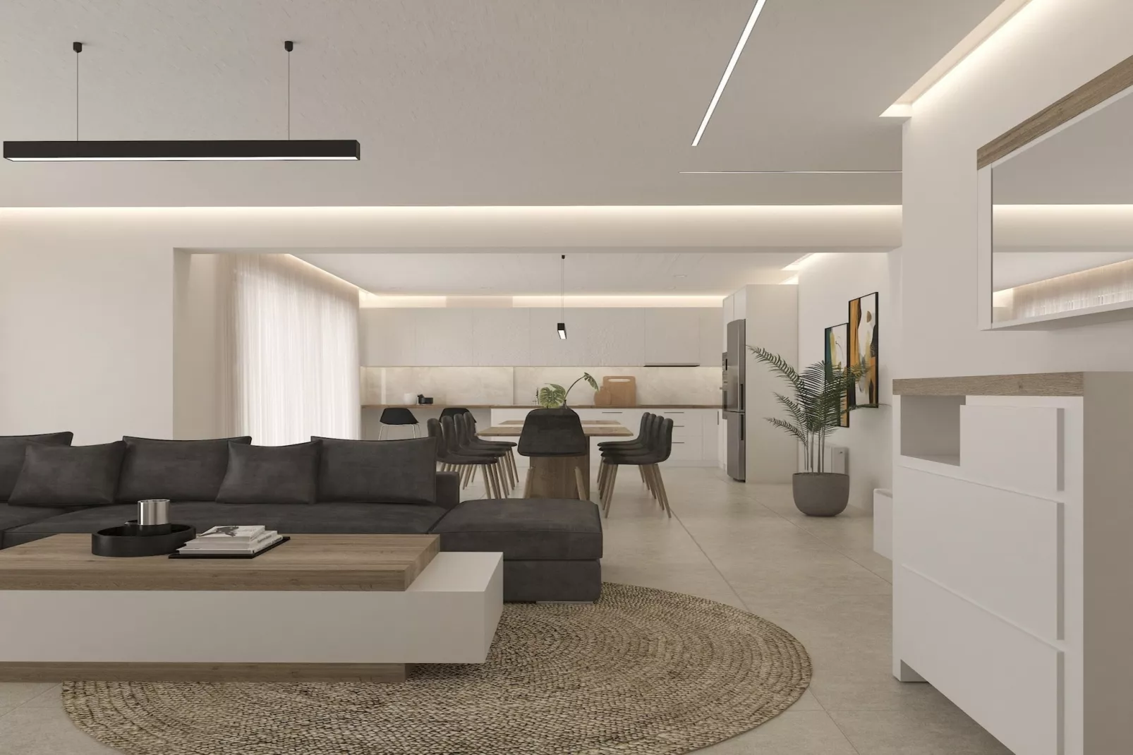 Gaia Villa-Aether group villas-Living room