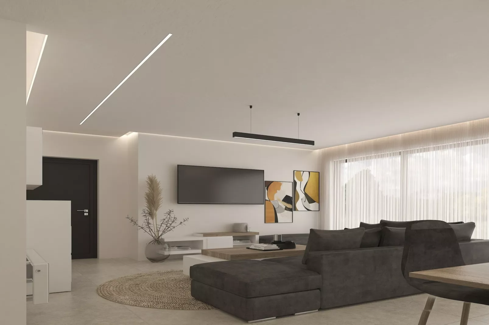 Gaia Villa-Aether group villas-Living room