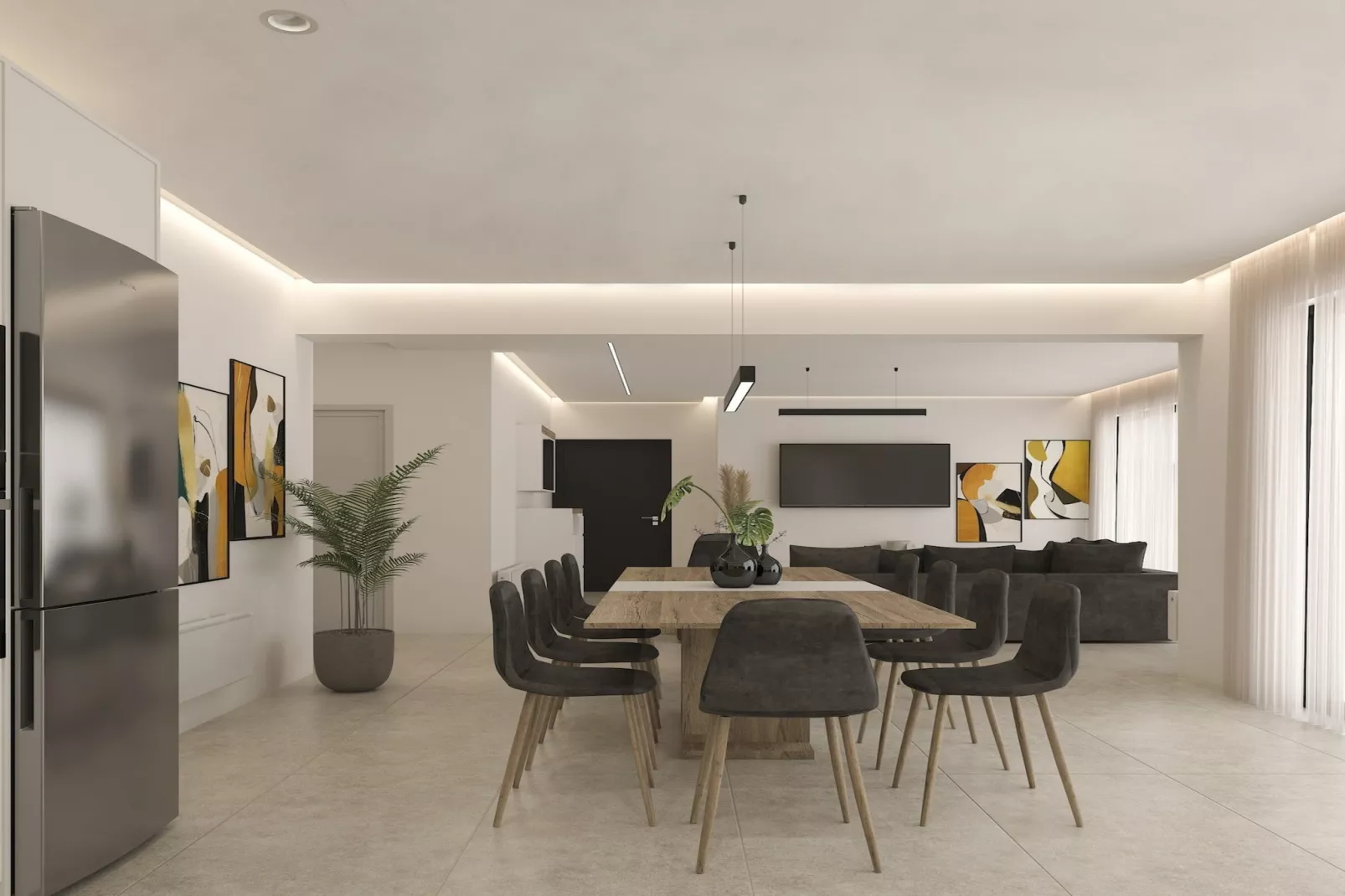 Gaia Villa-Aether group villas-Dining room
