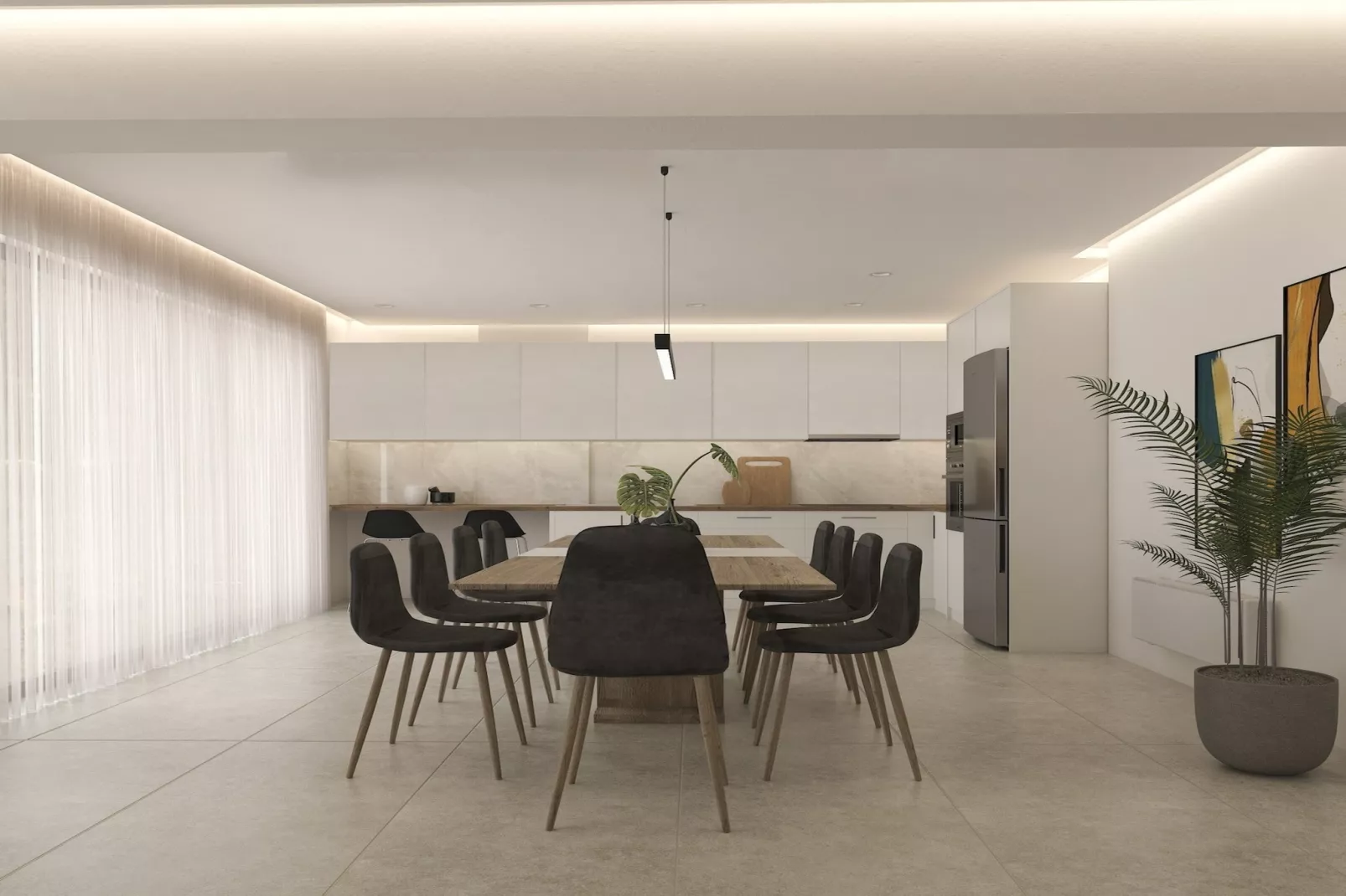 Gaia Villa-Aether group villas-Dining room