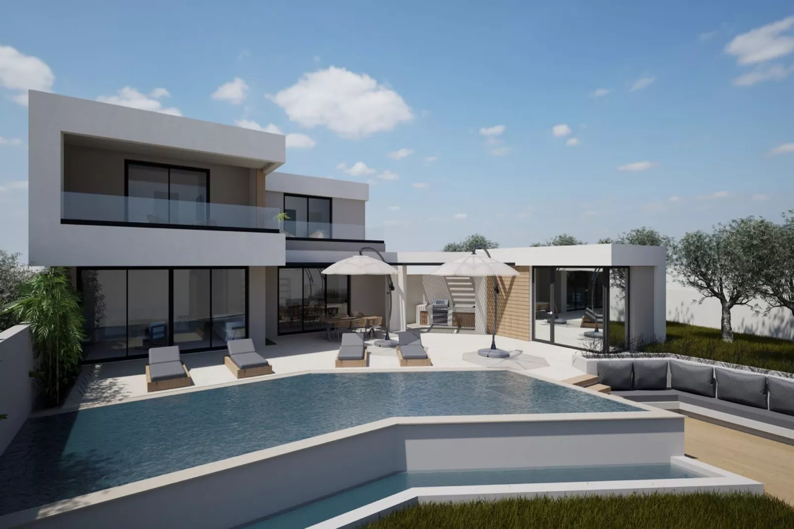 Ouranos Villa-Aether group villas-Pool