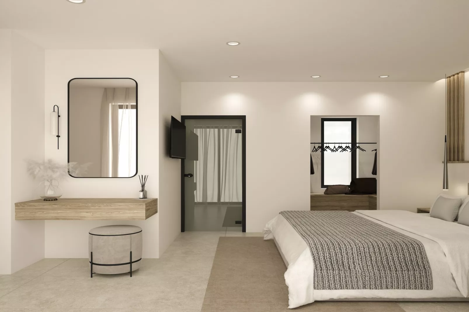 Ouranos Villa-Aether group villas-Bedroom