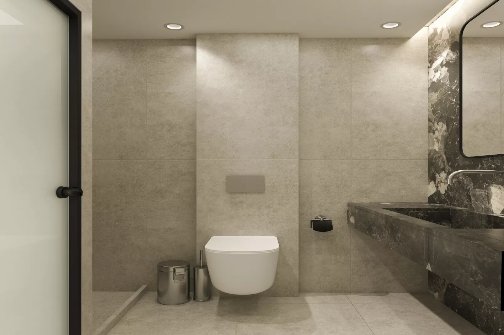 Ouranos Villa-Aether group villas-Bathroom
