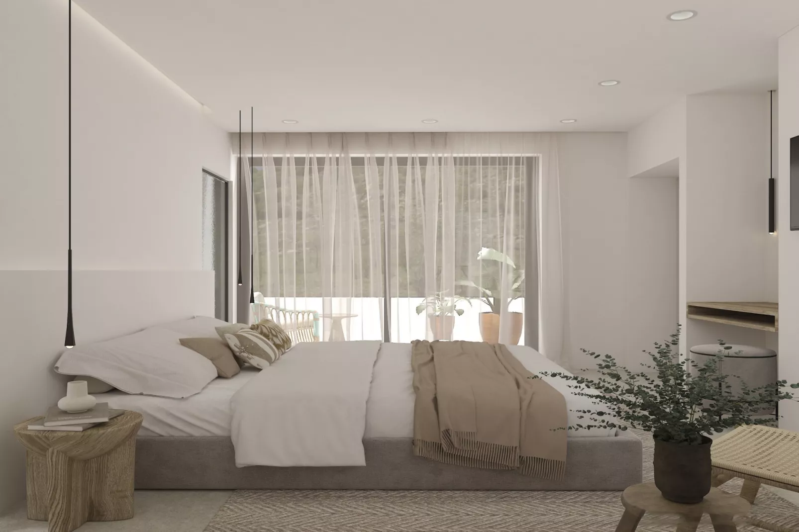Thalassa Villa-Aether group villas-Schlafzimmer