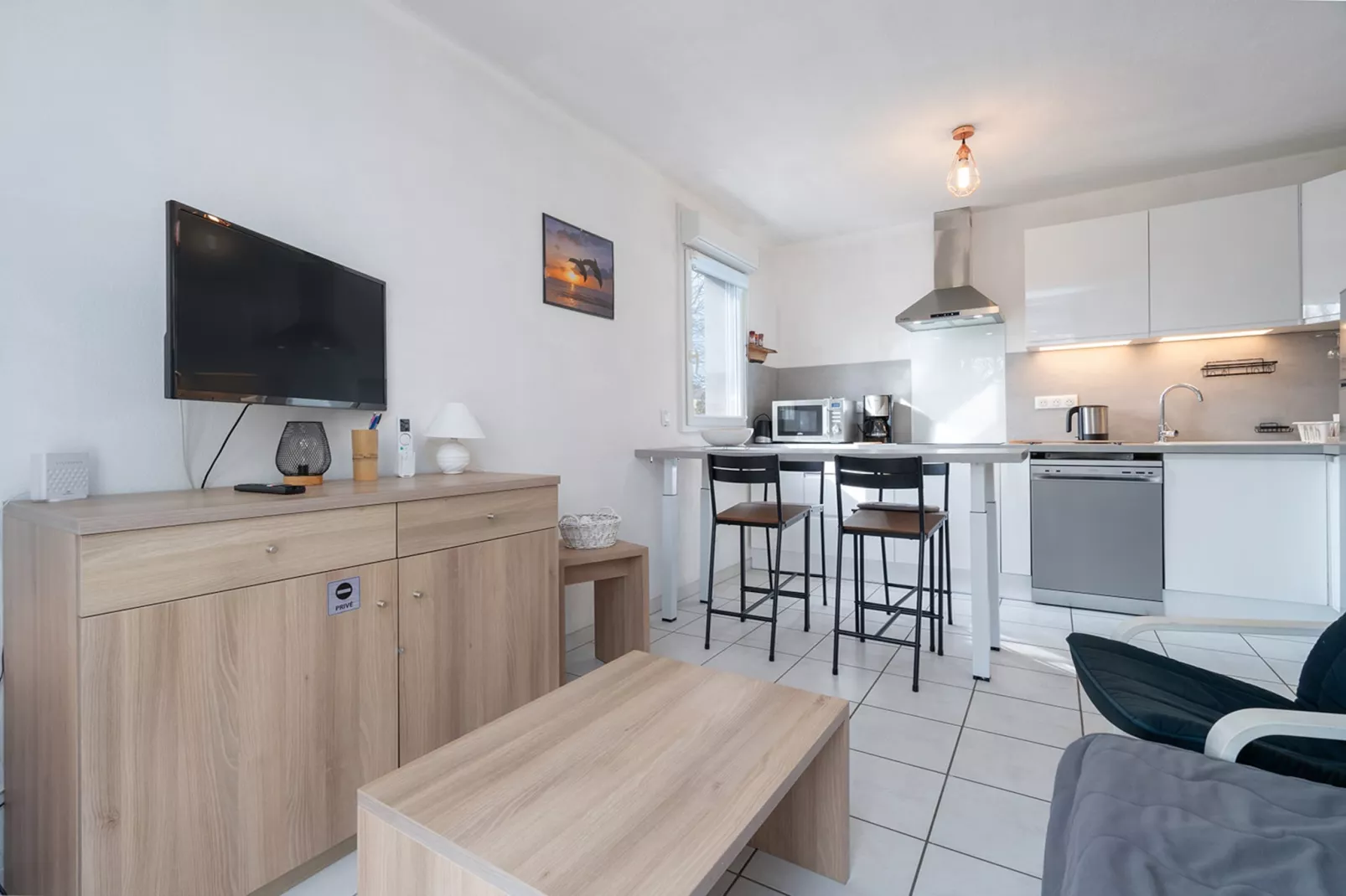 CAP CAMARGUE B N°28 - 2P4-Living room