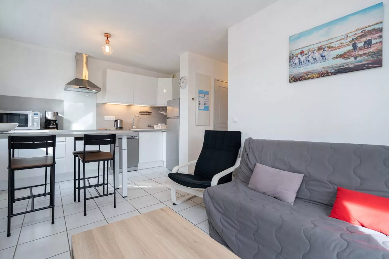 CAP CAMARGUE B N°28 - 2P4-Living room