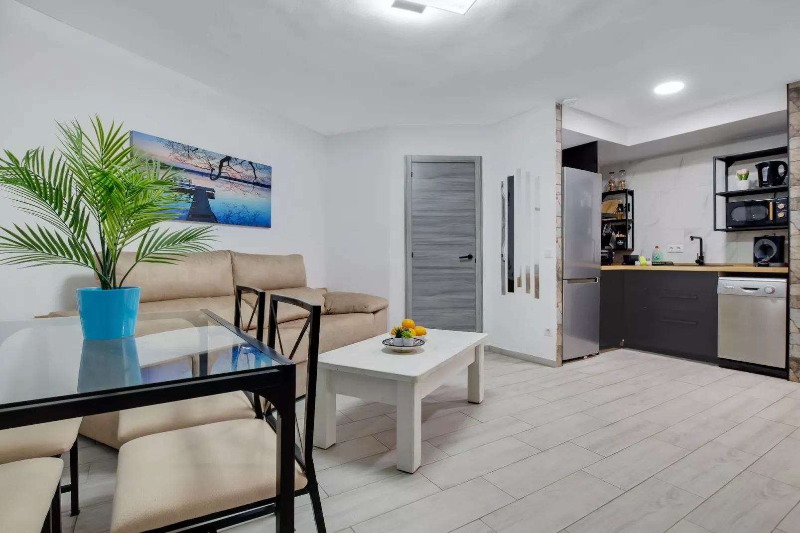 Capela de Steram Flats Torremolinos-Küche