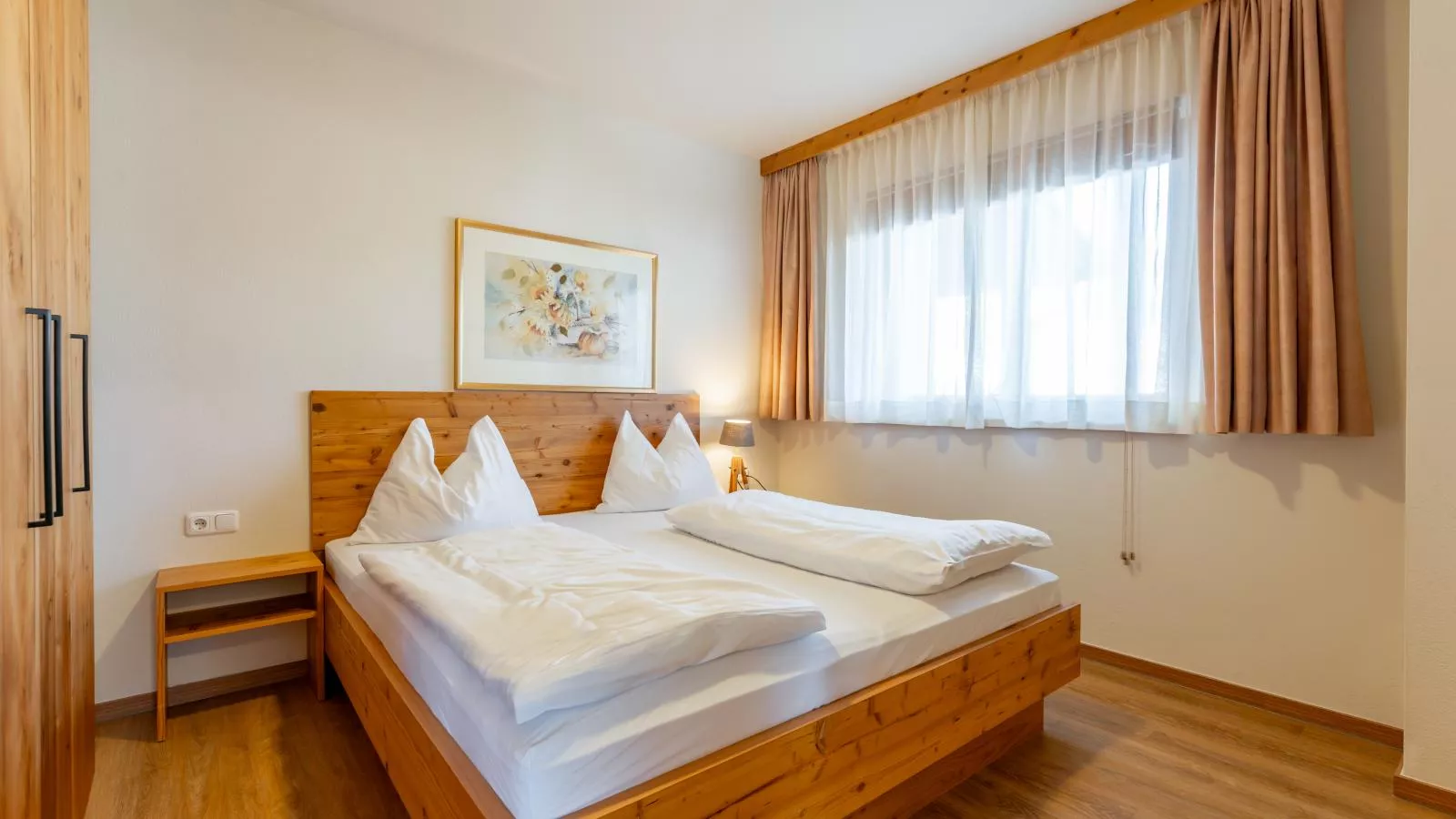 Panoramablick Ski in - Ski out-Schlafzimmer