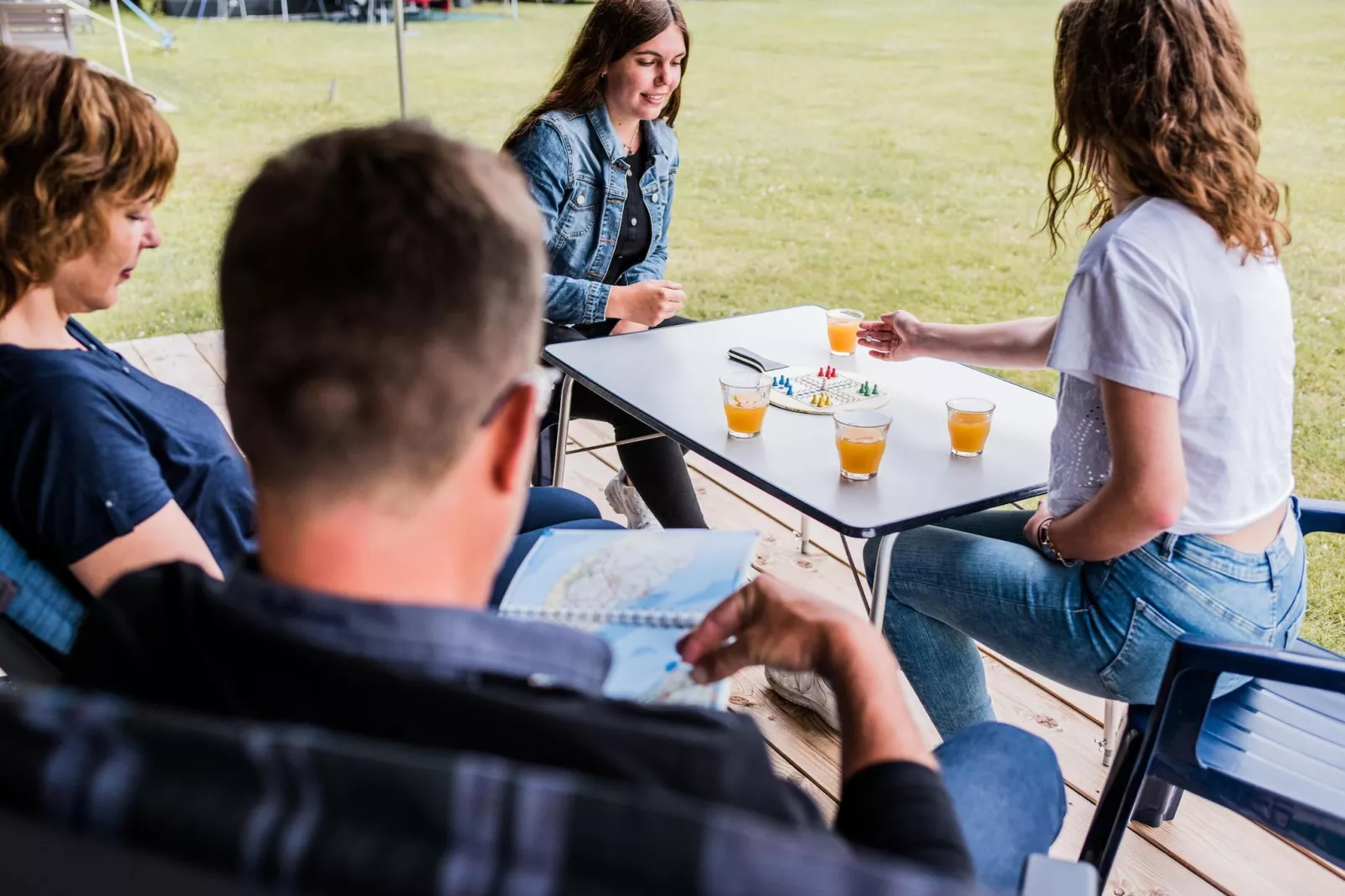 Camping Strandheem 1-Terrassenbalkon