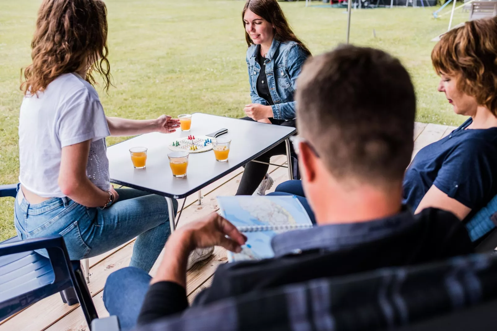 Camping Strandheem 1-Terrassenbalkon