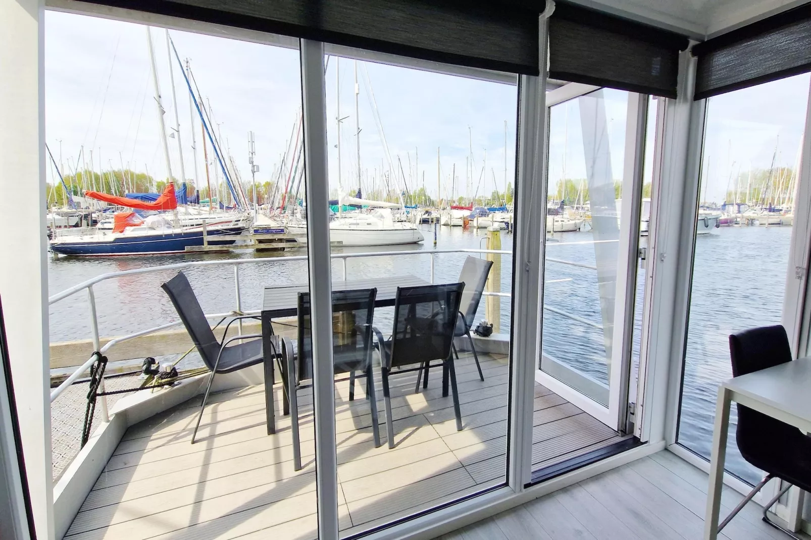 Havenlodges Naarden 1-Terrace balcony