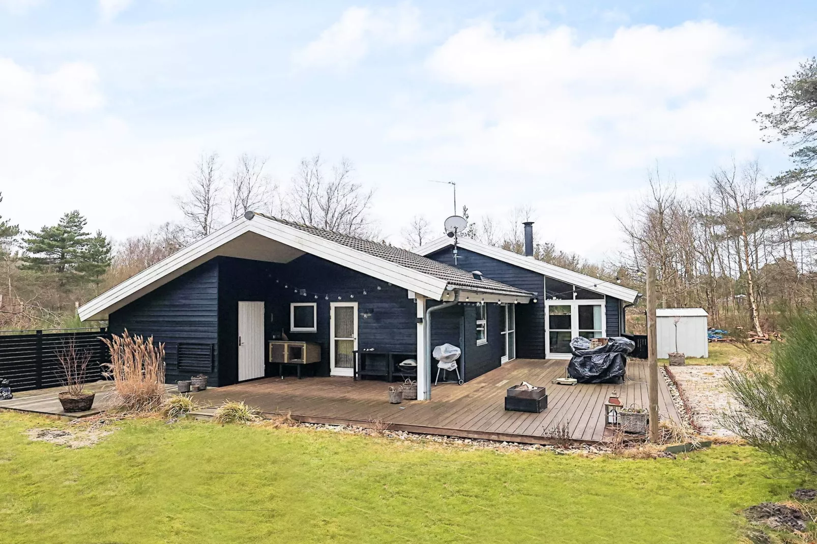 4 Sterne Ferienhaus in Sæby-Aussicht