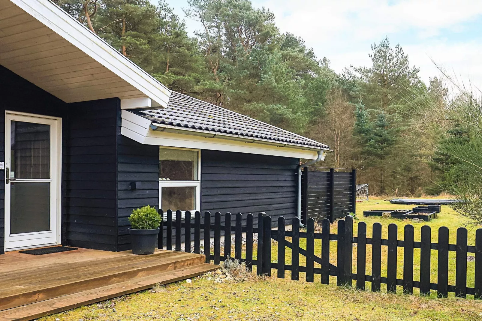 4 Sterne Ferienhaus in Sæby-Aussicht