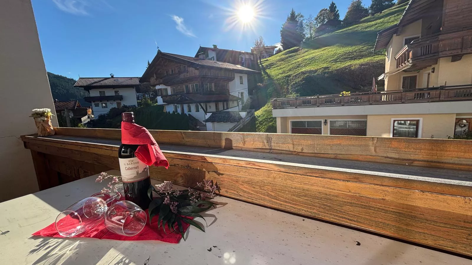 Landhaus Sonnenzauber-View summer