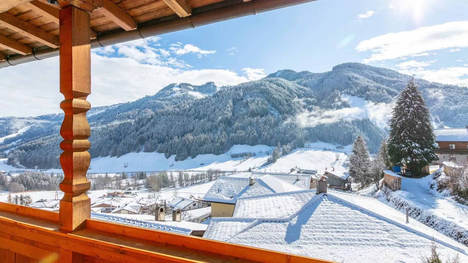 Landhaus Sonnenzauber-View winter