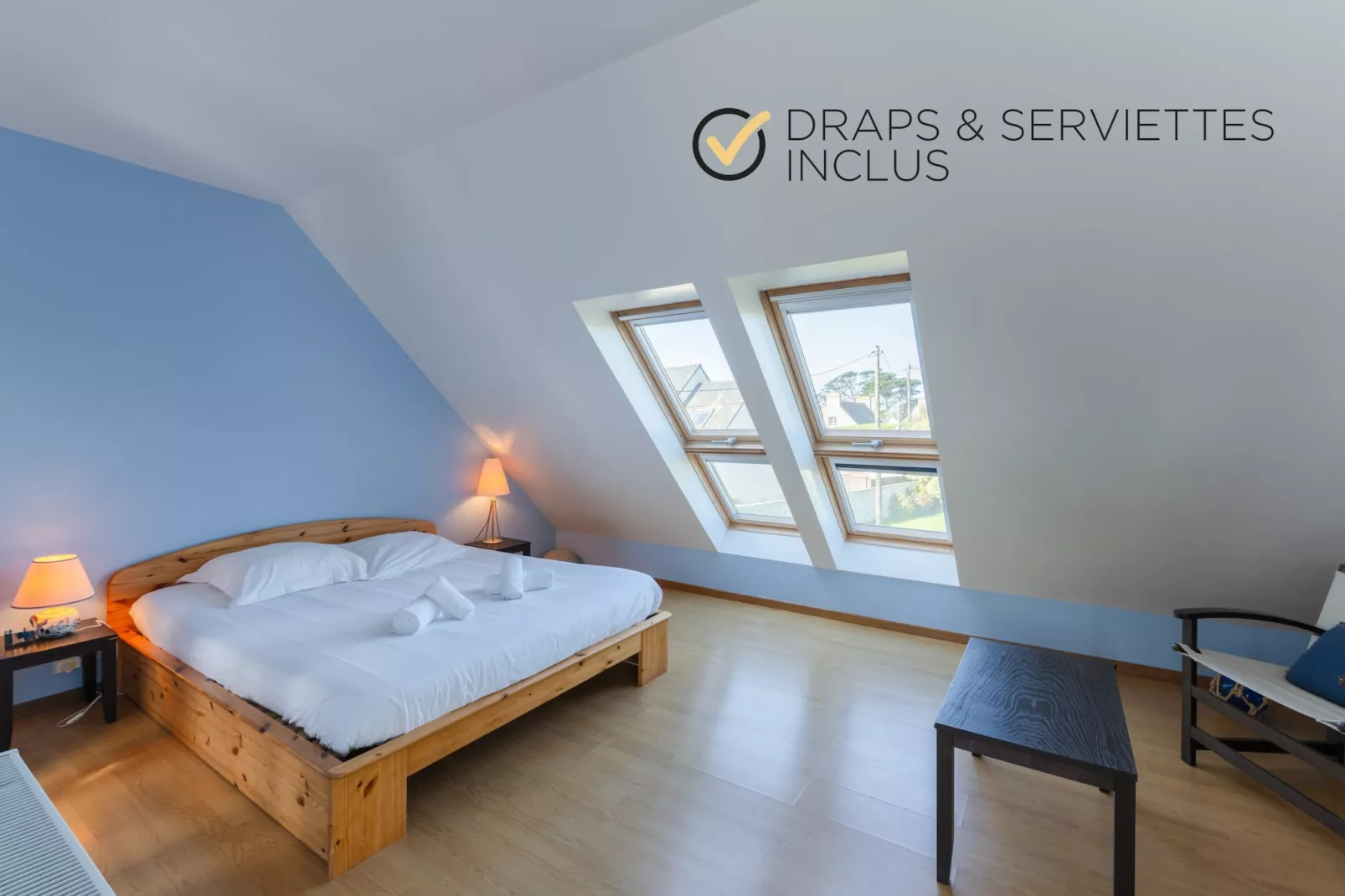 TY MOR BRAS - Portsall-Schlafzimmer