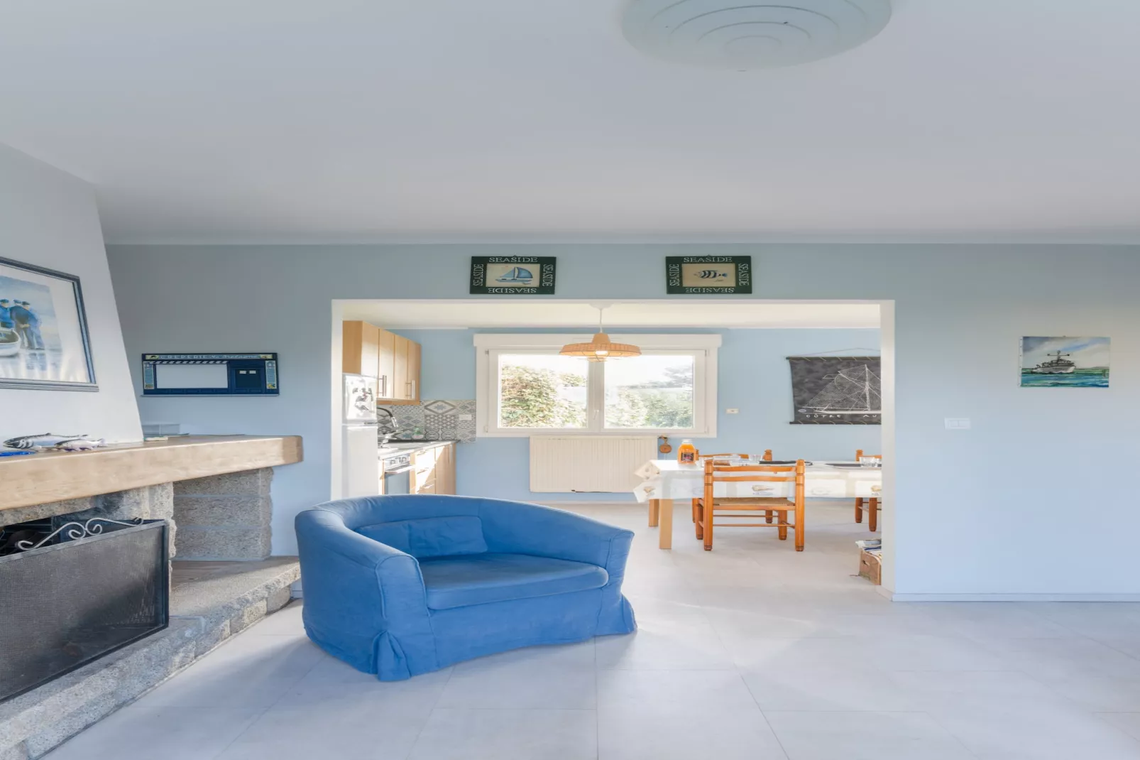 TY MOR BRAS - Portsall-Wohnzimmer