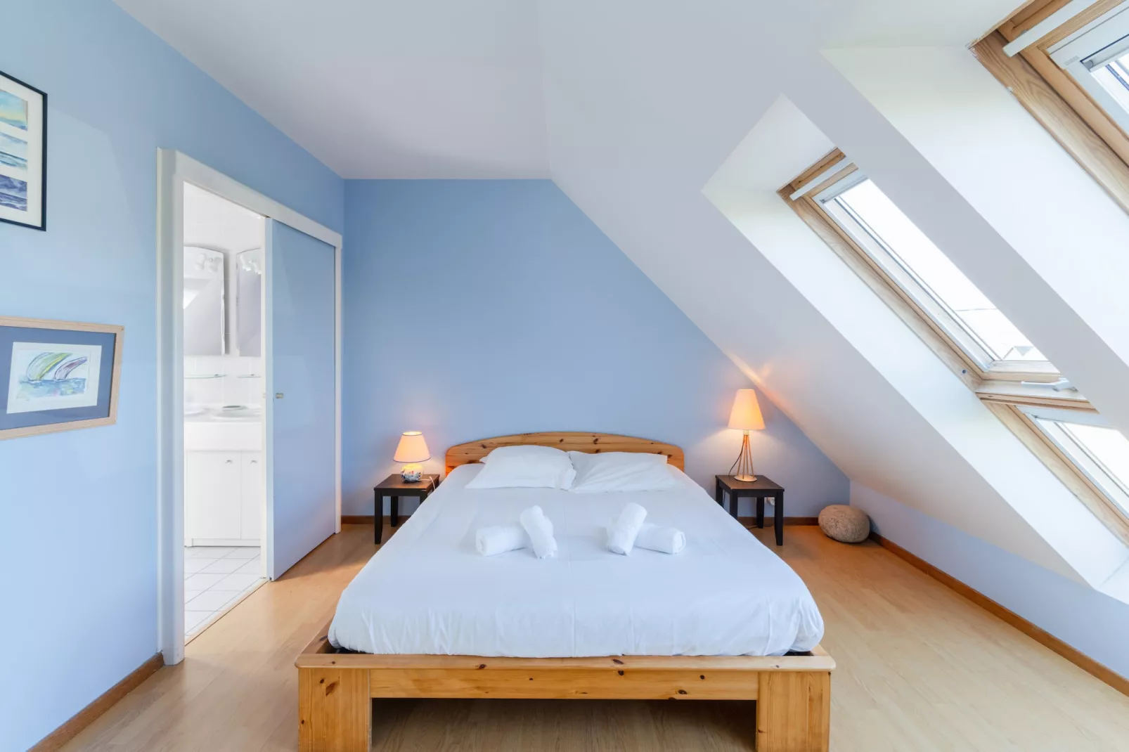 TY MOR BRAS - Portsall-Schlafzimmer