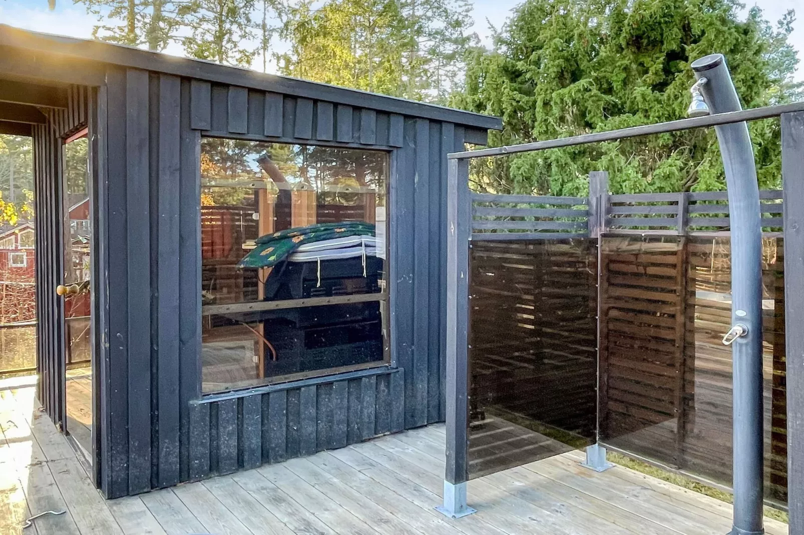 Maison de vacances pour 7 a Mönsterås-Sauna