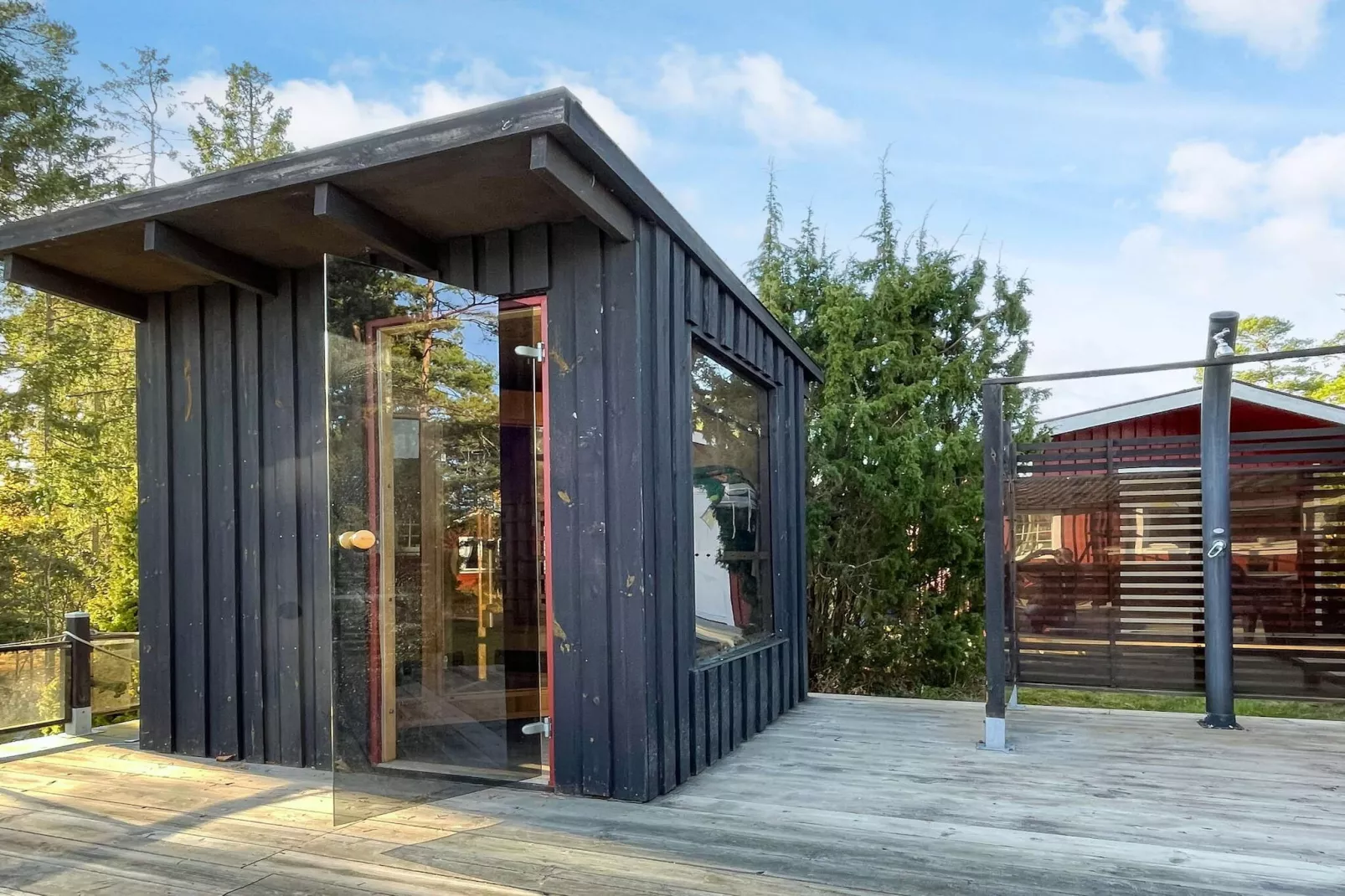 Maison de vacances pour 7 a Mönsterås-Sauna
