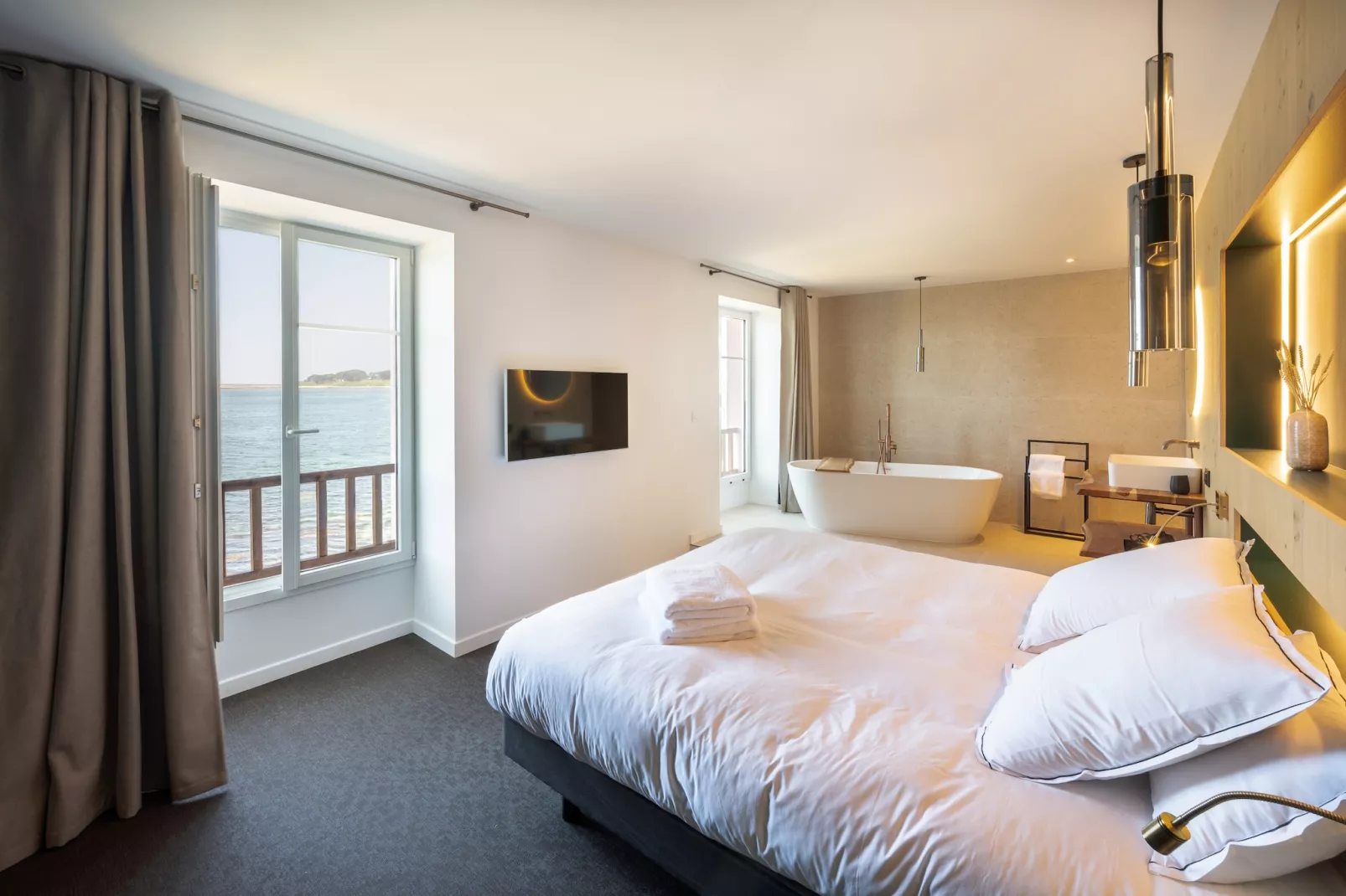 ILE CEZON - Landéda-Bedroom