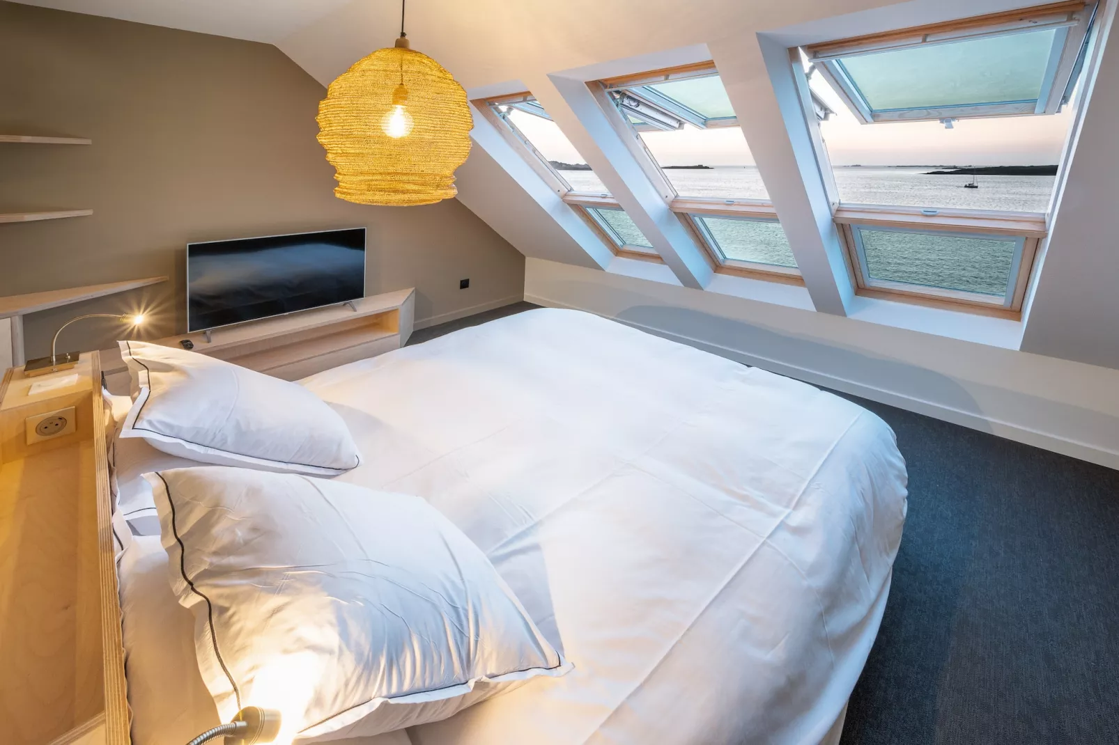 ILE WRACH - Landéda-Schlafzimmer
