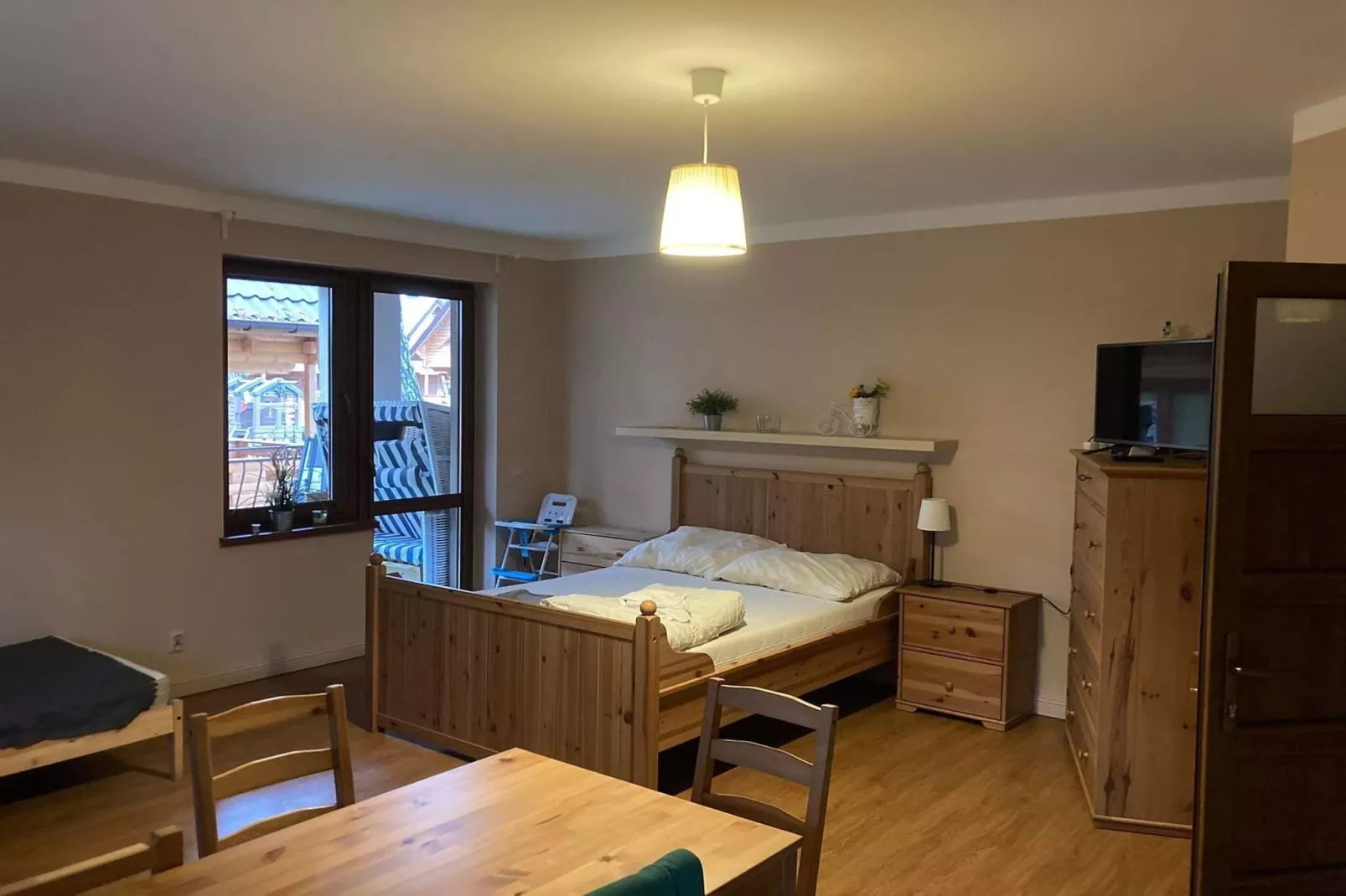 Apartamenty 4-osobowy PARTER Pobierowo-Bedroom