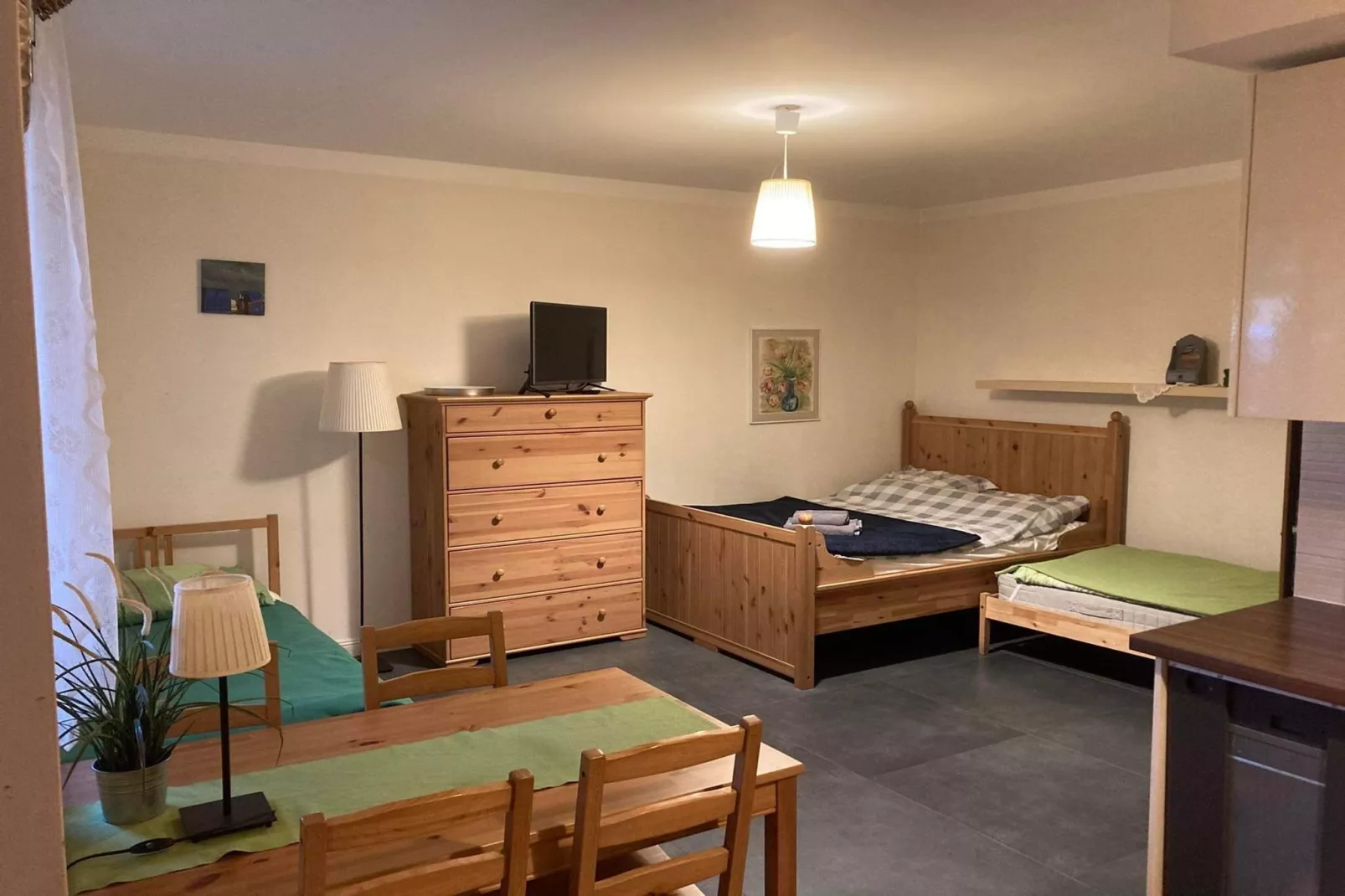 Apartamenty 4-osobowy PARTER Pobierowo-Bedroom