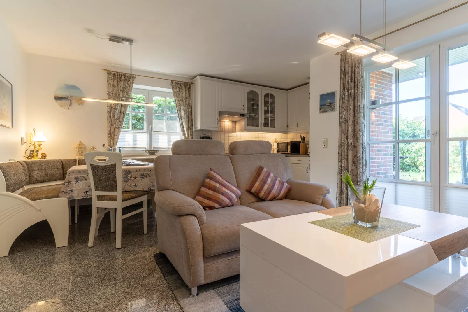 Haus Deichsfenne - Wohnung 2 / 3 Personen-Living room