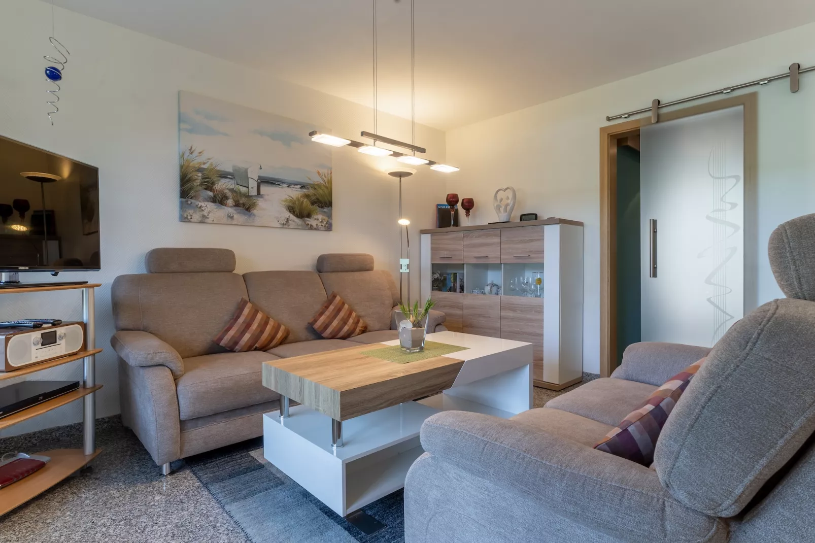 Haus Deichsfenne - Wohnung 2 / 3 Personen-Living room