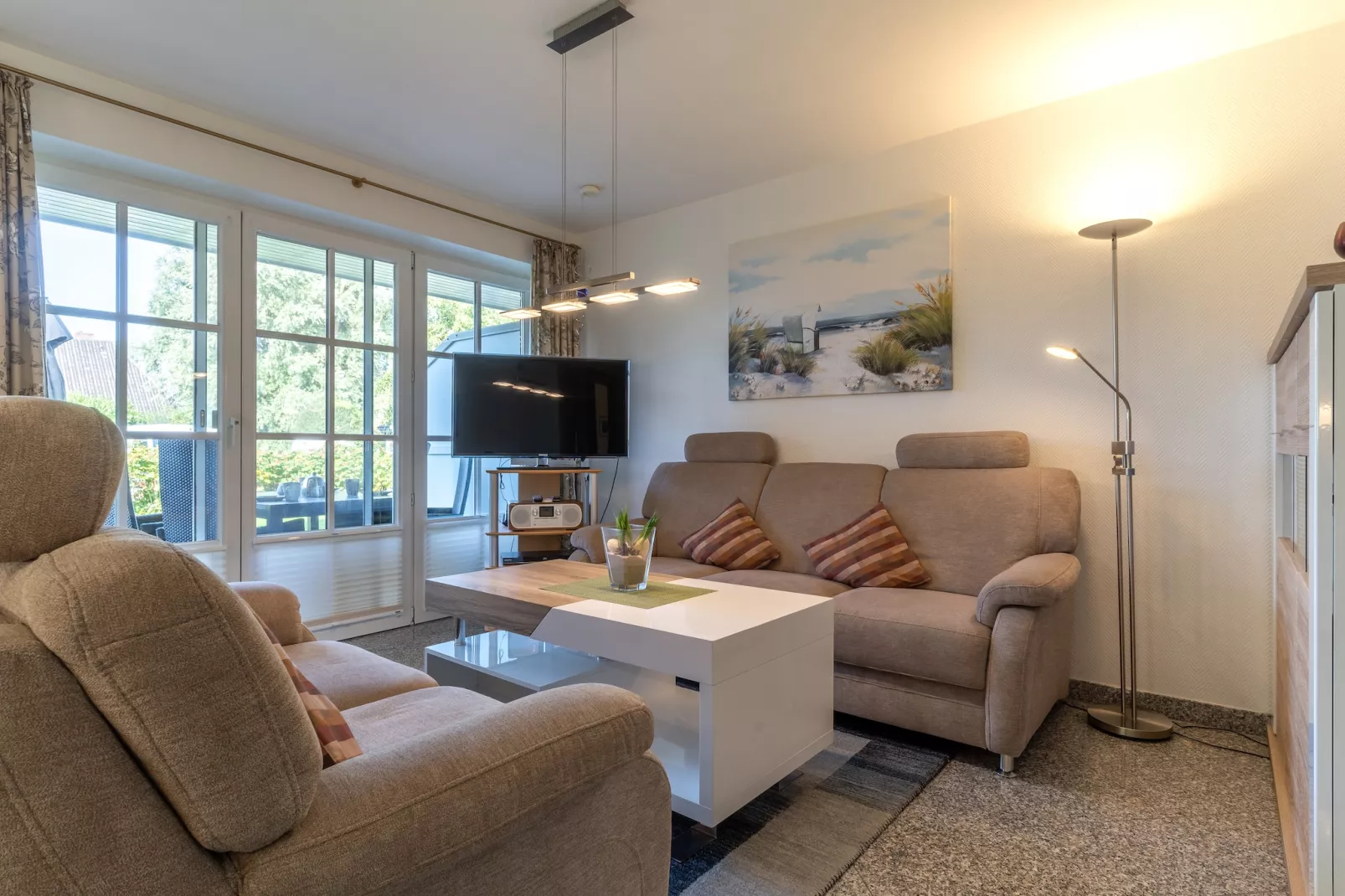 Haus Deichsfenne - Wohnung 2 / 4 Personen-Salon